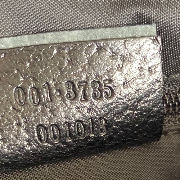 ✨SOLD!✨SALE✨Gucci Jackie O RARE! Leather Nylon Bag - Picture 15 of 16